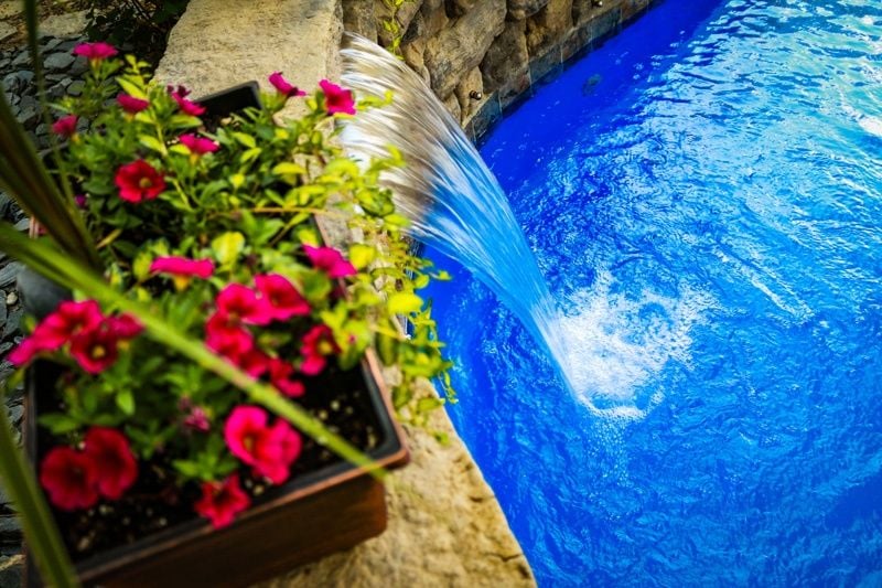 swimming pool retaining wall design